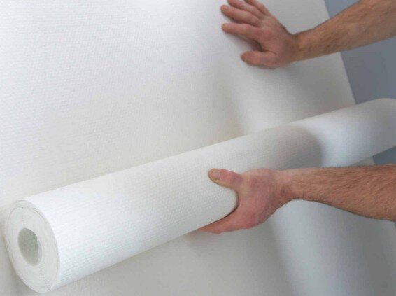 pose de papier peint à Saint-Lubin-des-Joncherets 28350 en Eure-et-Loir